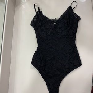 Black Lace Windsor BodySuit